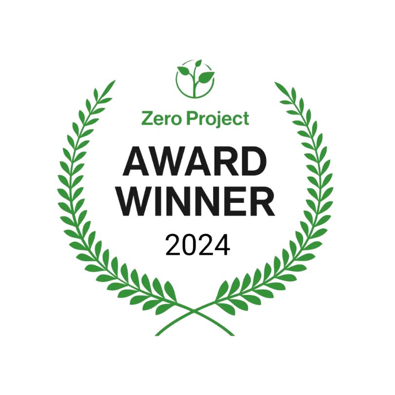 Zero project logo award winner 2024